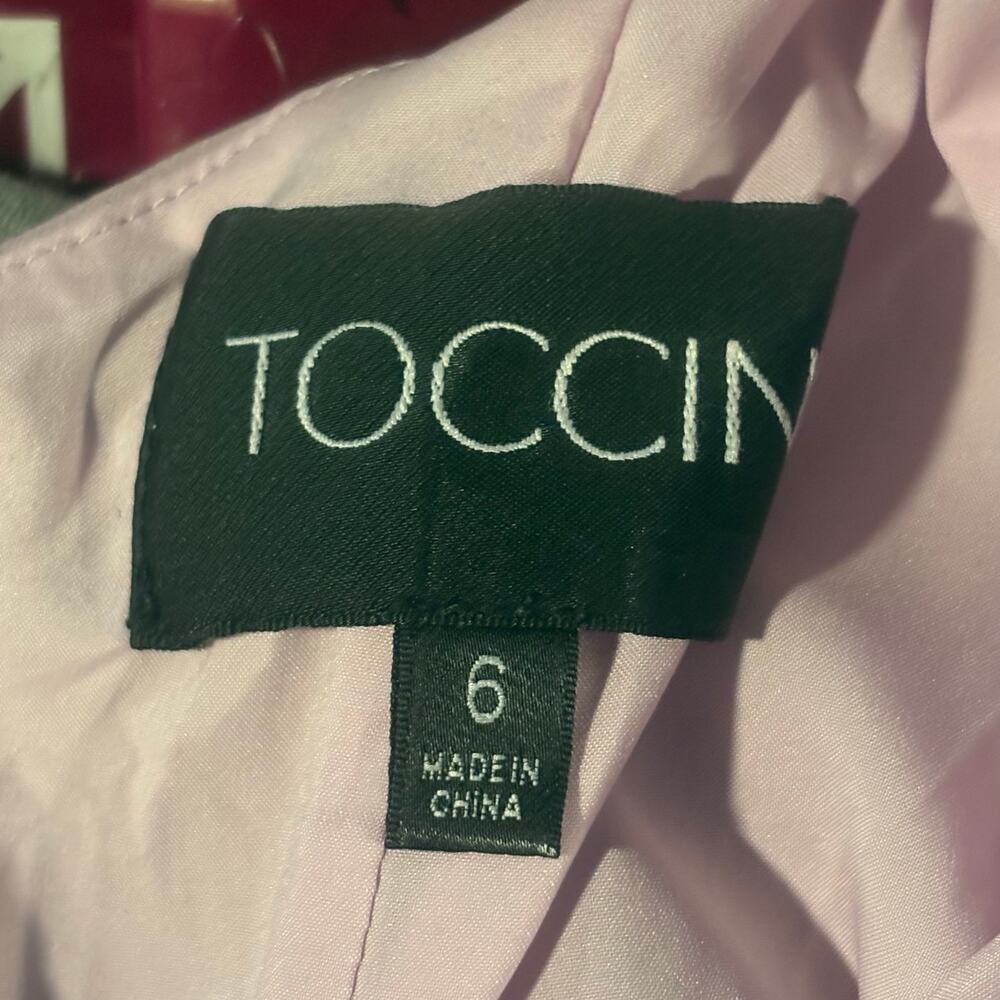 Toccin Asymmetric Wrap Dress Size 6 - Picture 8 of 8